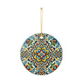 Colorful Talavera Christmas Ornament