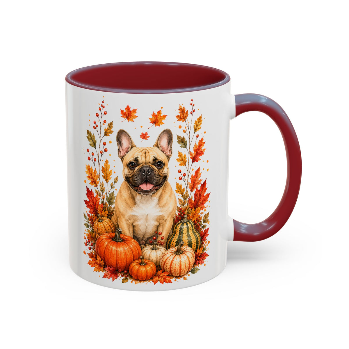 French Bulldog Fall Coffee Mug