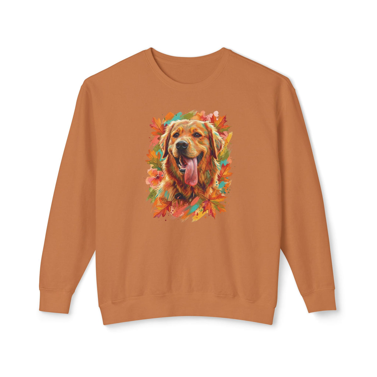 Custom Fall Pet Portrait Sweatshirt