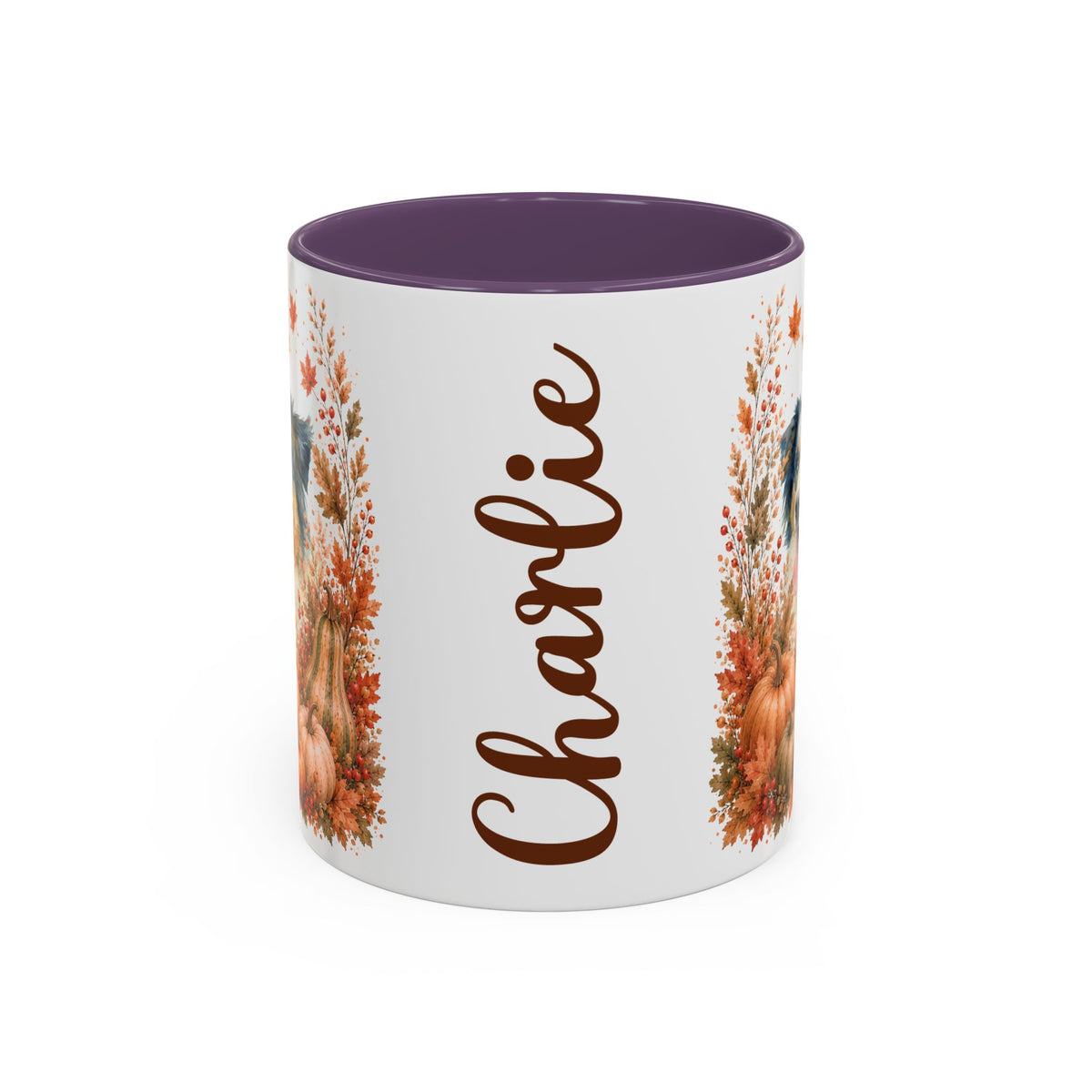 Custom Pet Fall Photo Mug