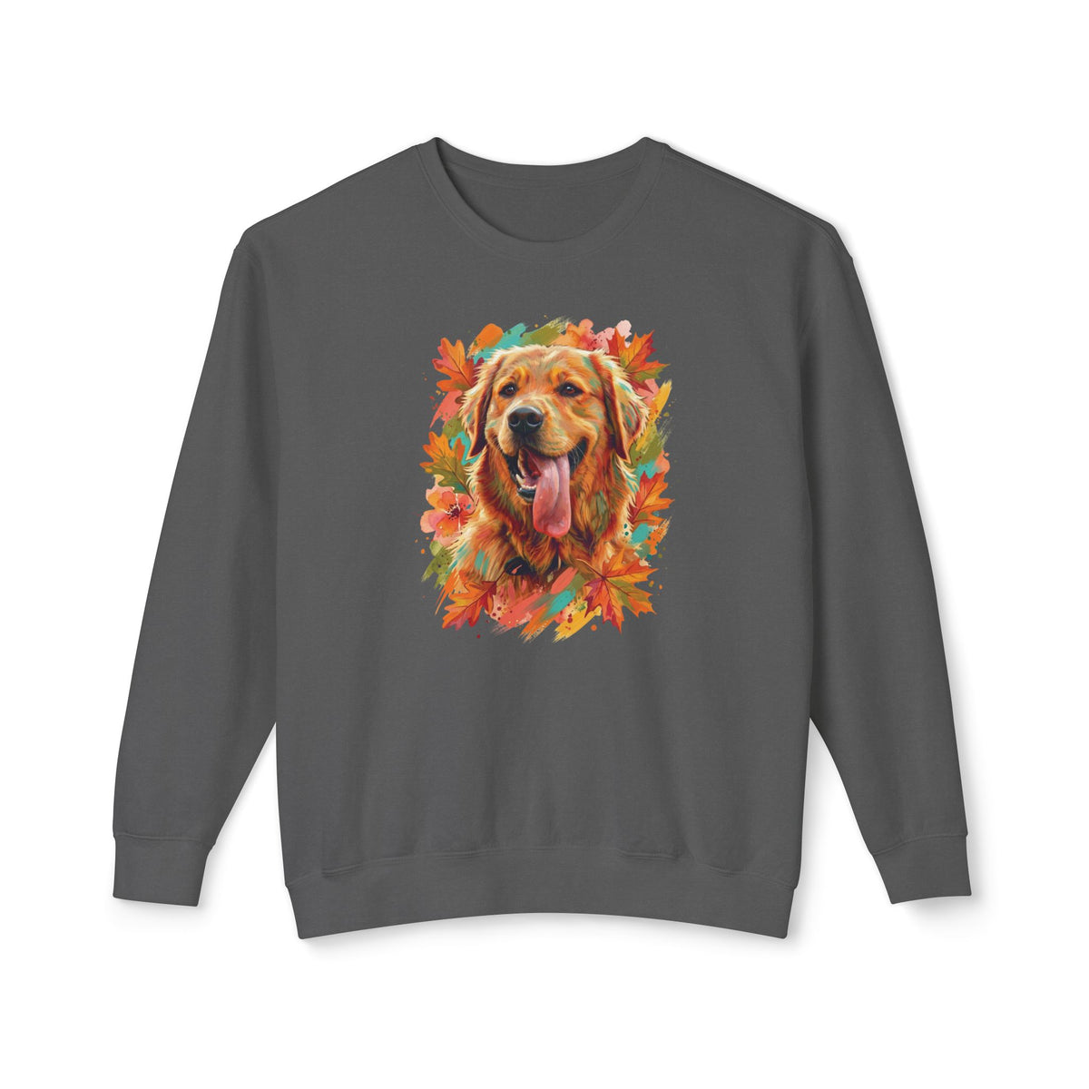 Custom Fall Pet Portrait Sweatshirt