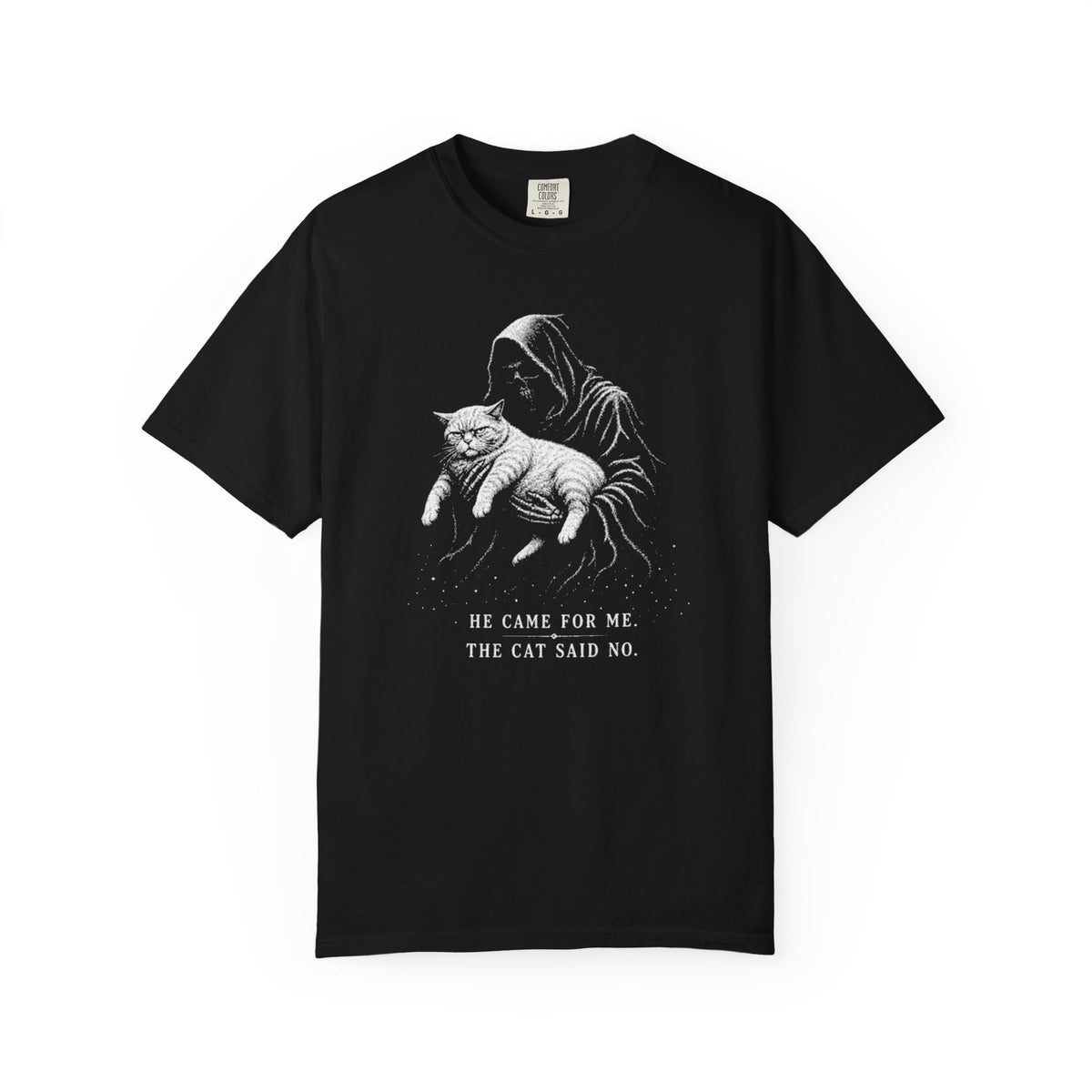Grim Reaper Cat Halloween Shirt