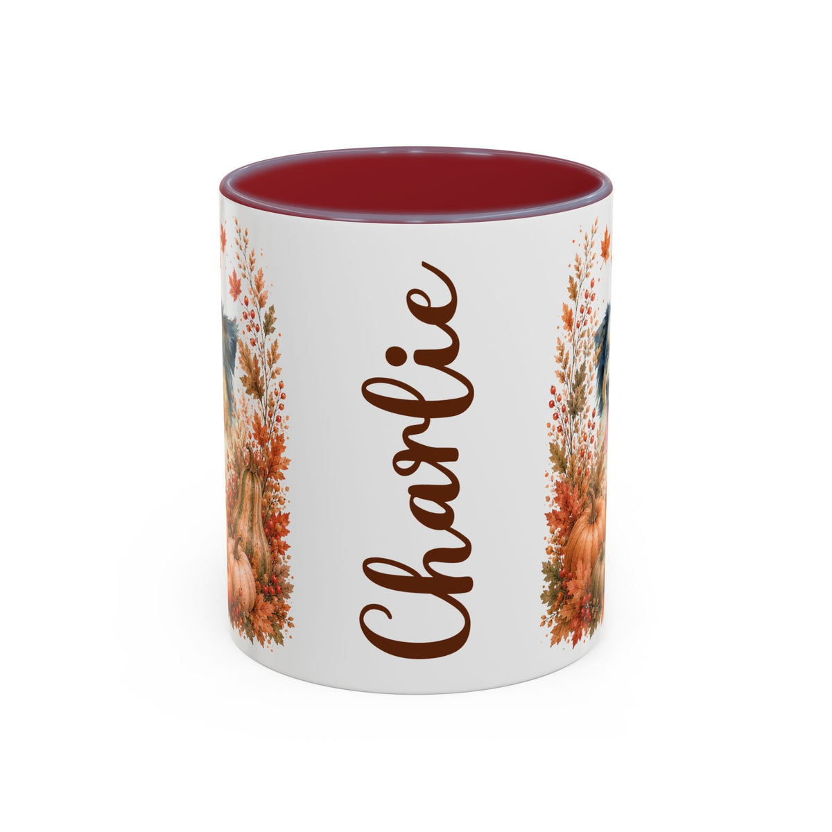 Custom Pet Fall Photo Mug