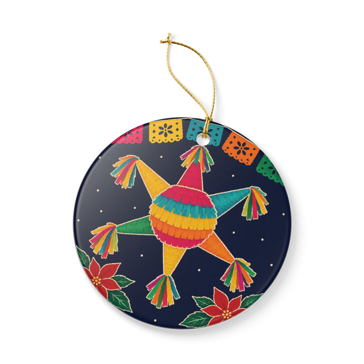Piñata Christmas Ornament