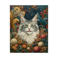 Floral Custom Pet Portrait