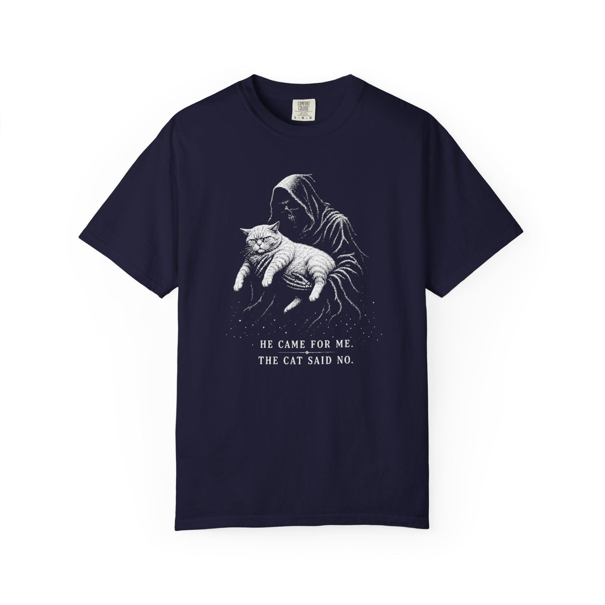 Grim Reaper Cat Halloween Shirt