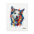 Custom Watercolor Pet Portrait Canvas