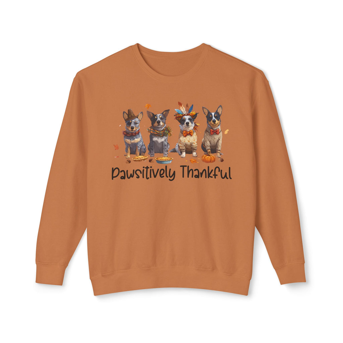 Blue Heeler Thanksgiving Sweatshirt