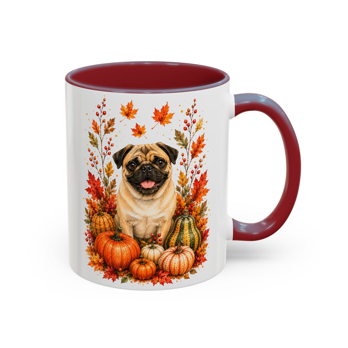 Pug Fall Coffee Mug