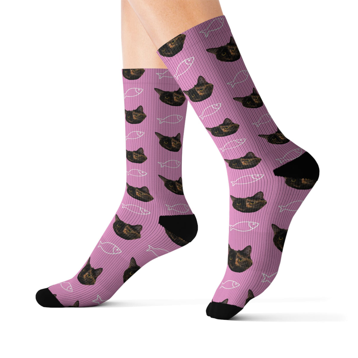 Personalized Cat Socks