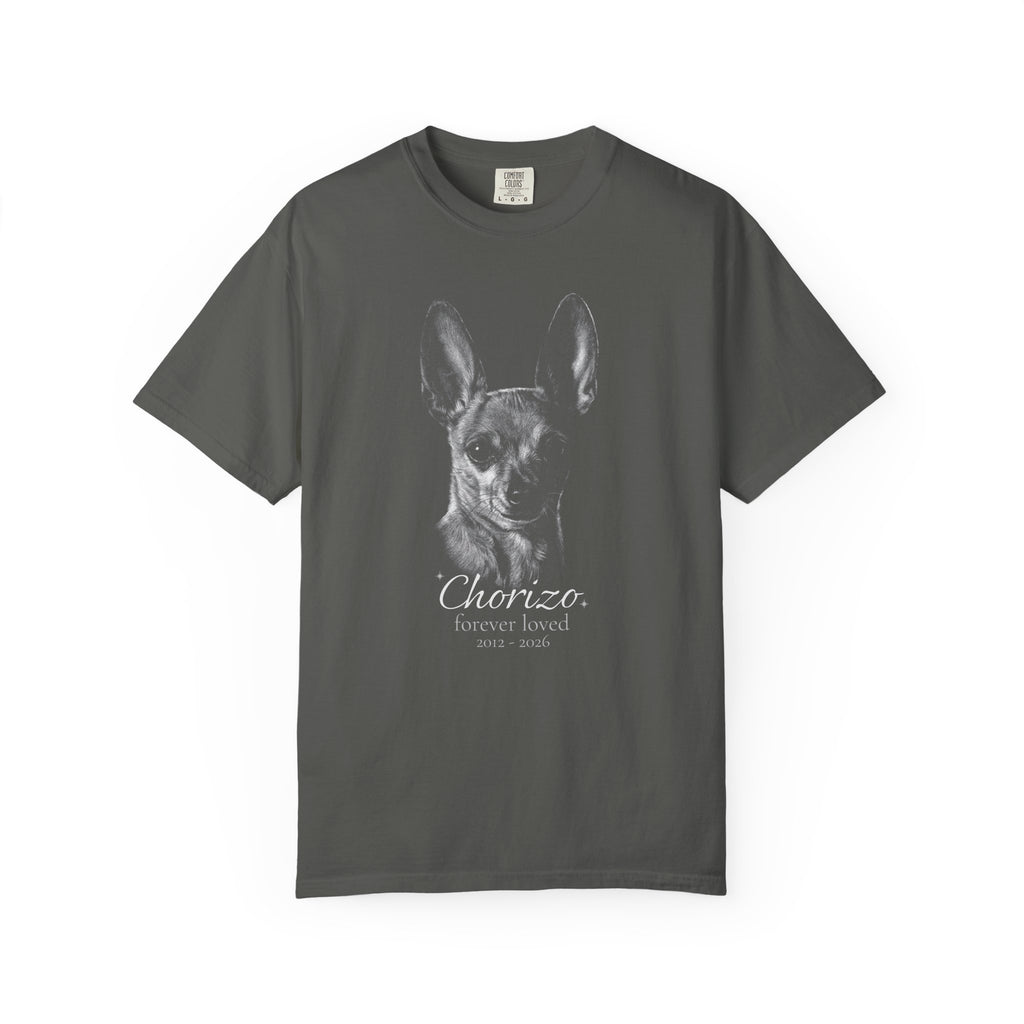 Custom Memorial Shirt With Name and Dates