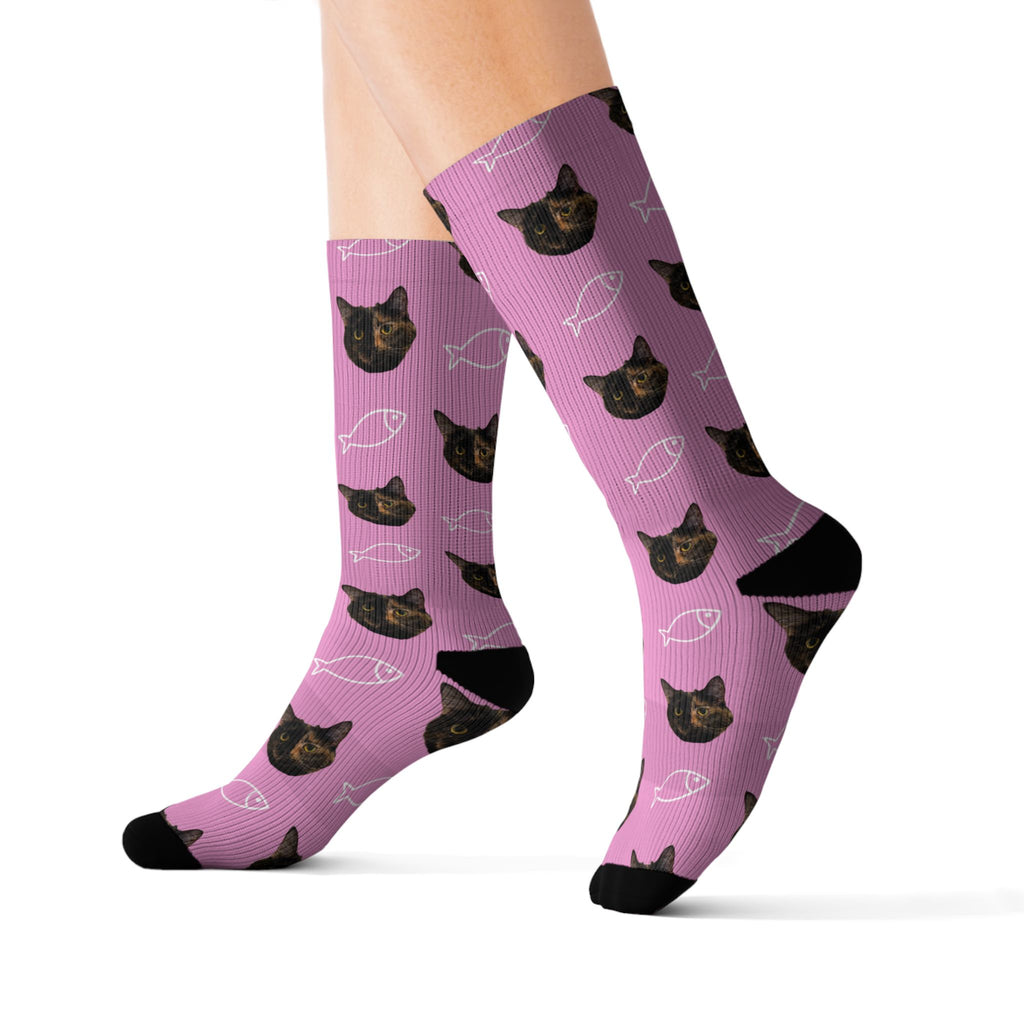 Personalized Cat Socks