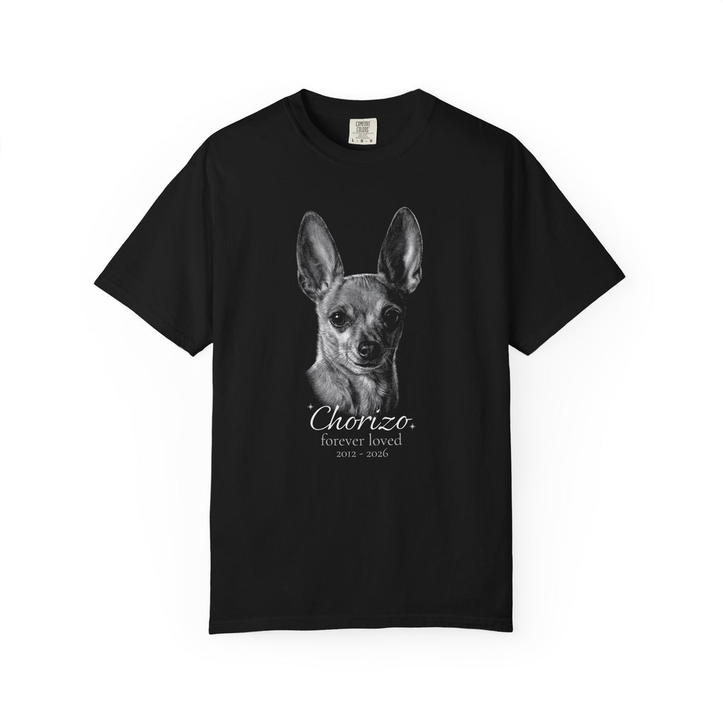 Custom Memorial Shirt With Name and Dates