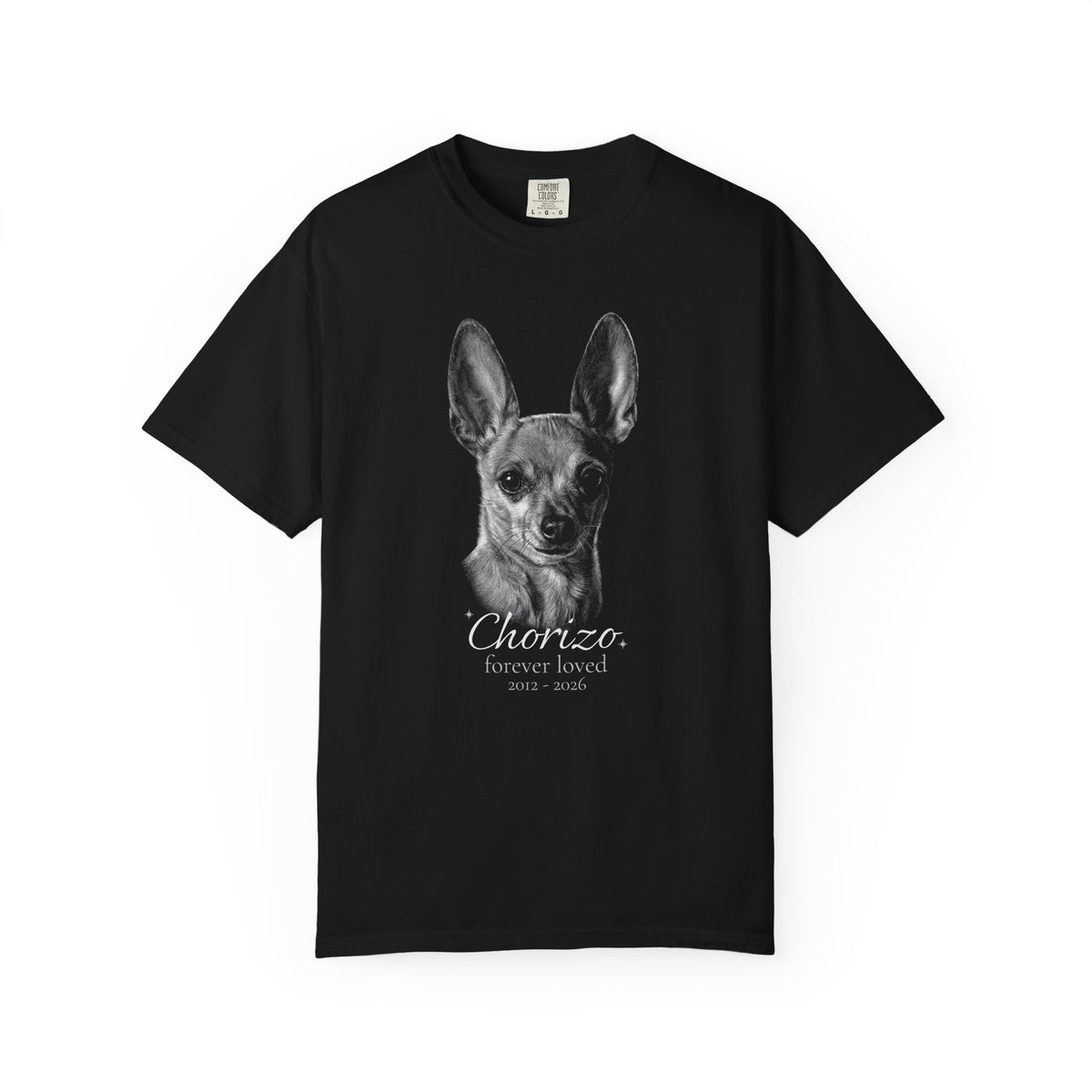 Custom Memorial Shirt With Name and Dates