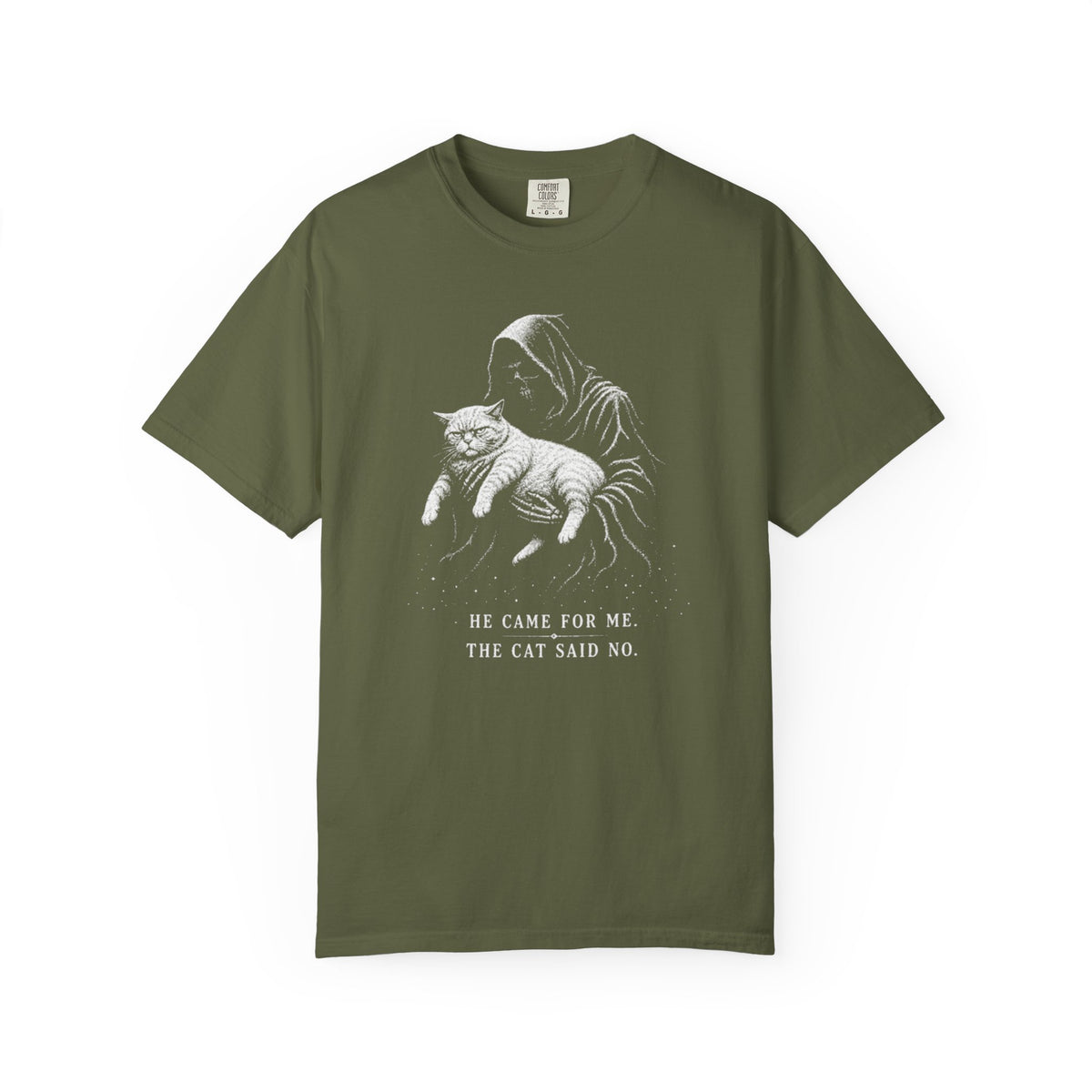 Grim Reaper Cat Halloween Shirt
