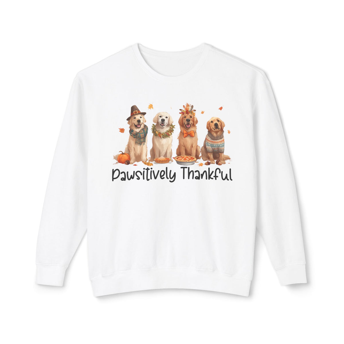 Golden Retriever Thanksgiving Sweatshirt