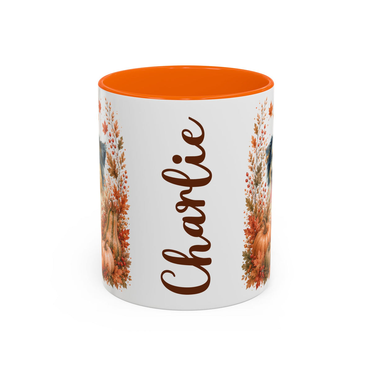 Custom Pet Fall Photo Mug
