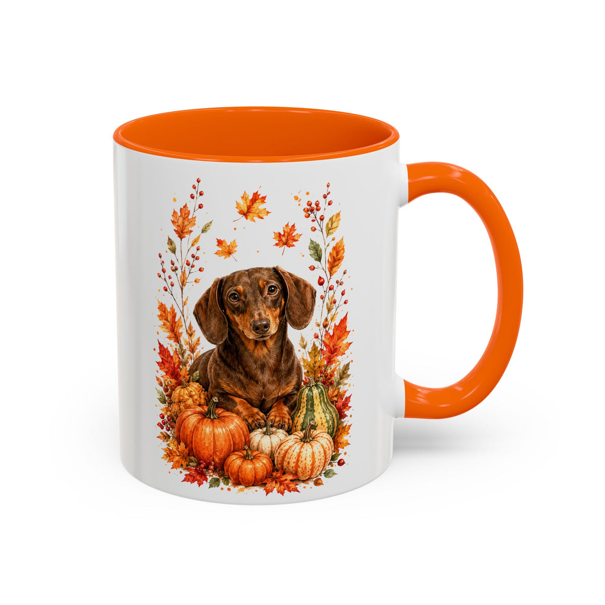 Dachshund Fall Coffee Mug