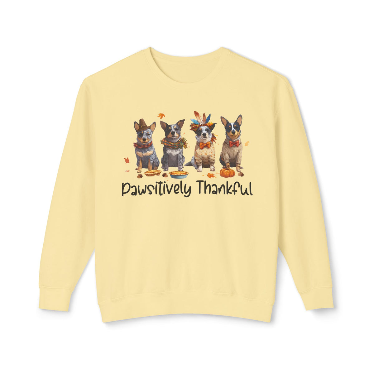 Blue Heeler Thanksgiving Sweatshirt