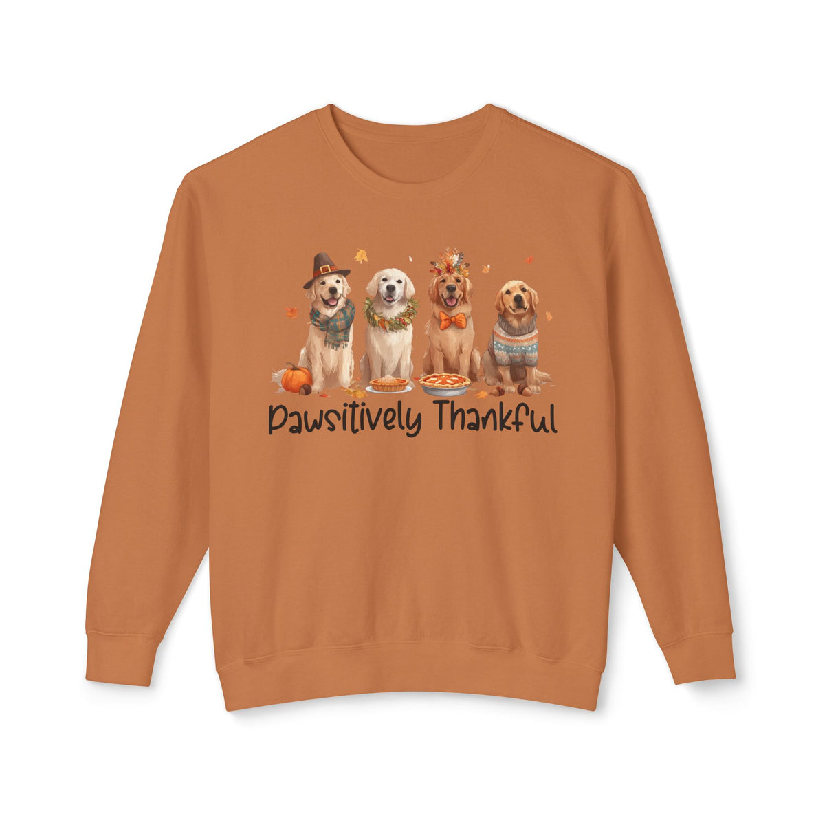 Golden Retriever Thanksgiving Sweatshirt