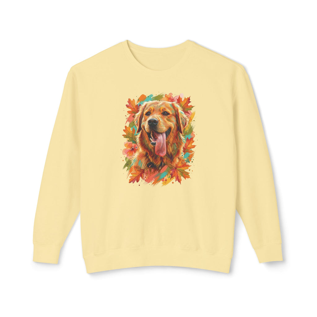 Custom Fall Pet Portrait Sweatshirt