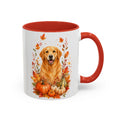 Golden Retriever Fall Coffee Mug
