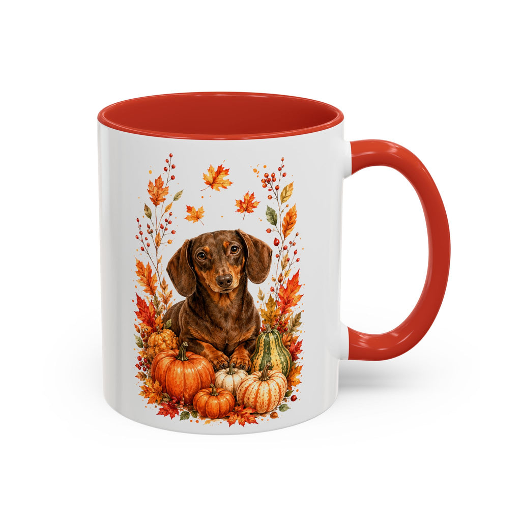 Dachshund Fall Coffee Mug