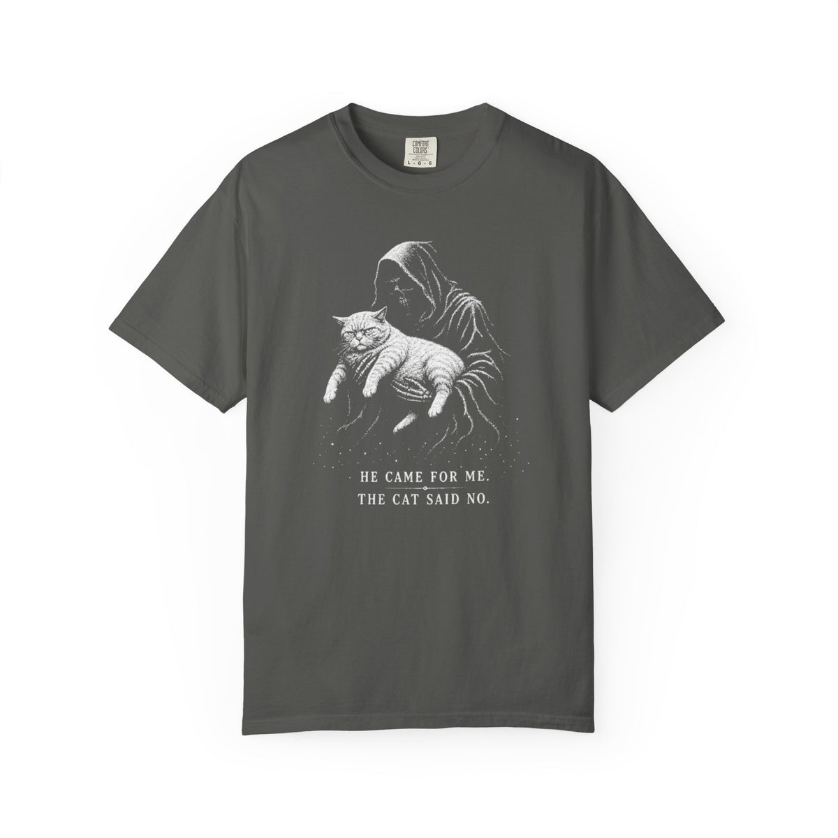 Grim Reaper Cat Halloween Shirt