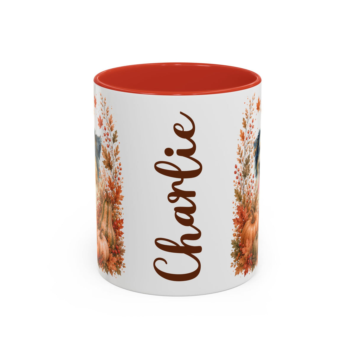 Custom Pet Fall Photo Mug
