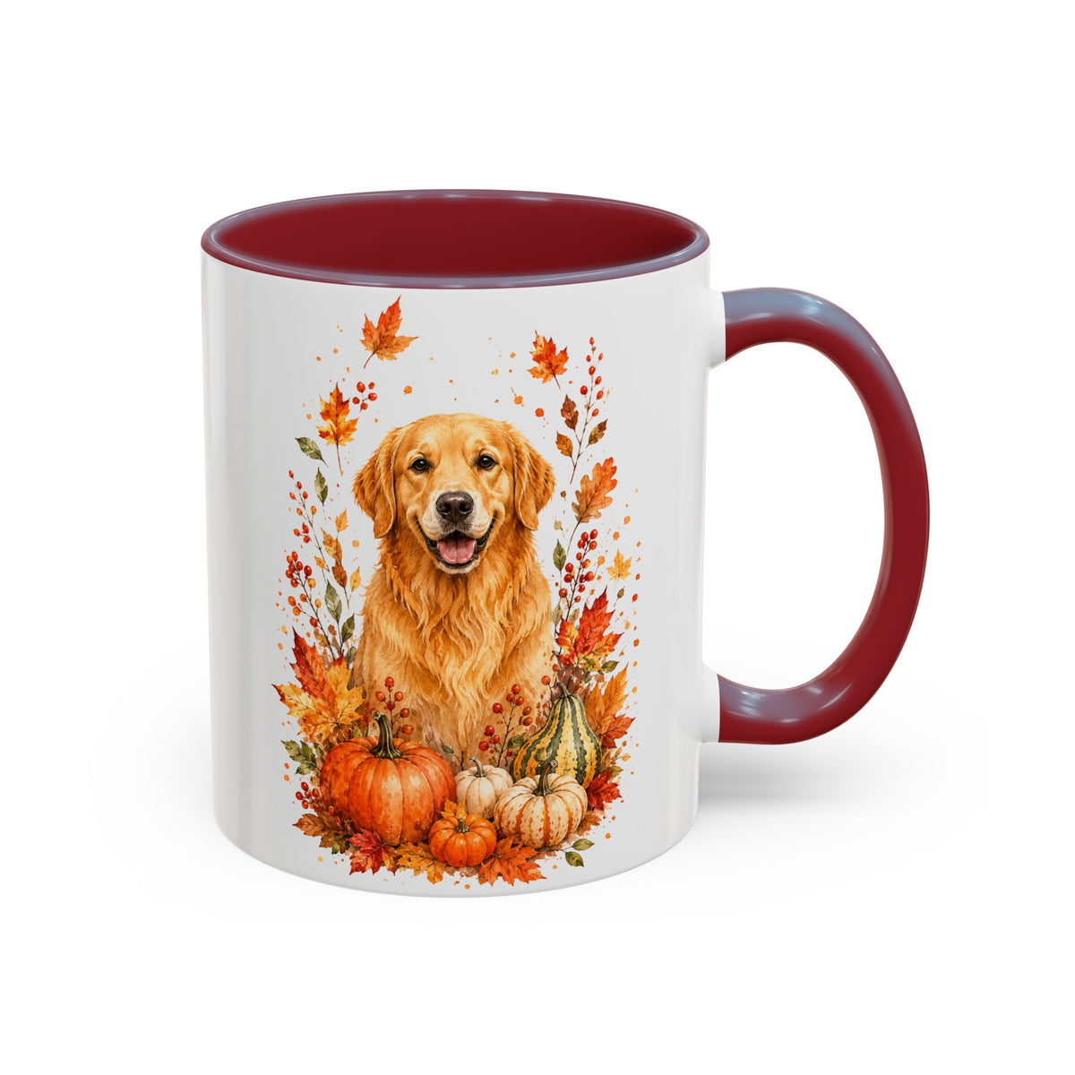 Golden Retriever Fall Coffee Mug