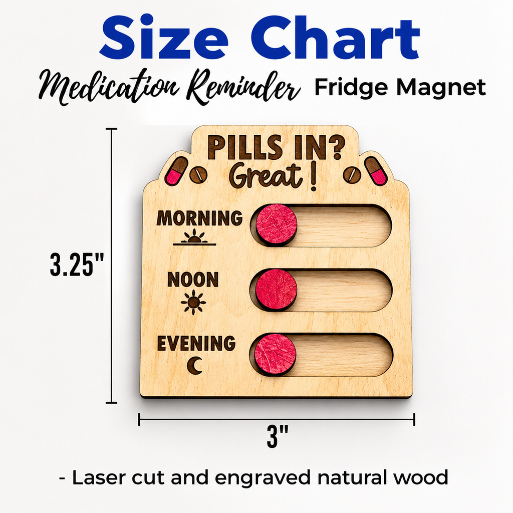 Pet Medication Reminder Magnet
