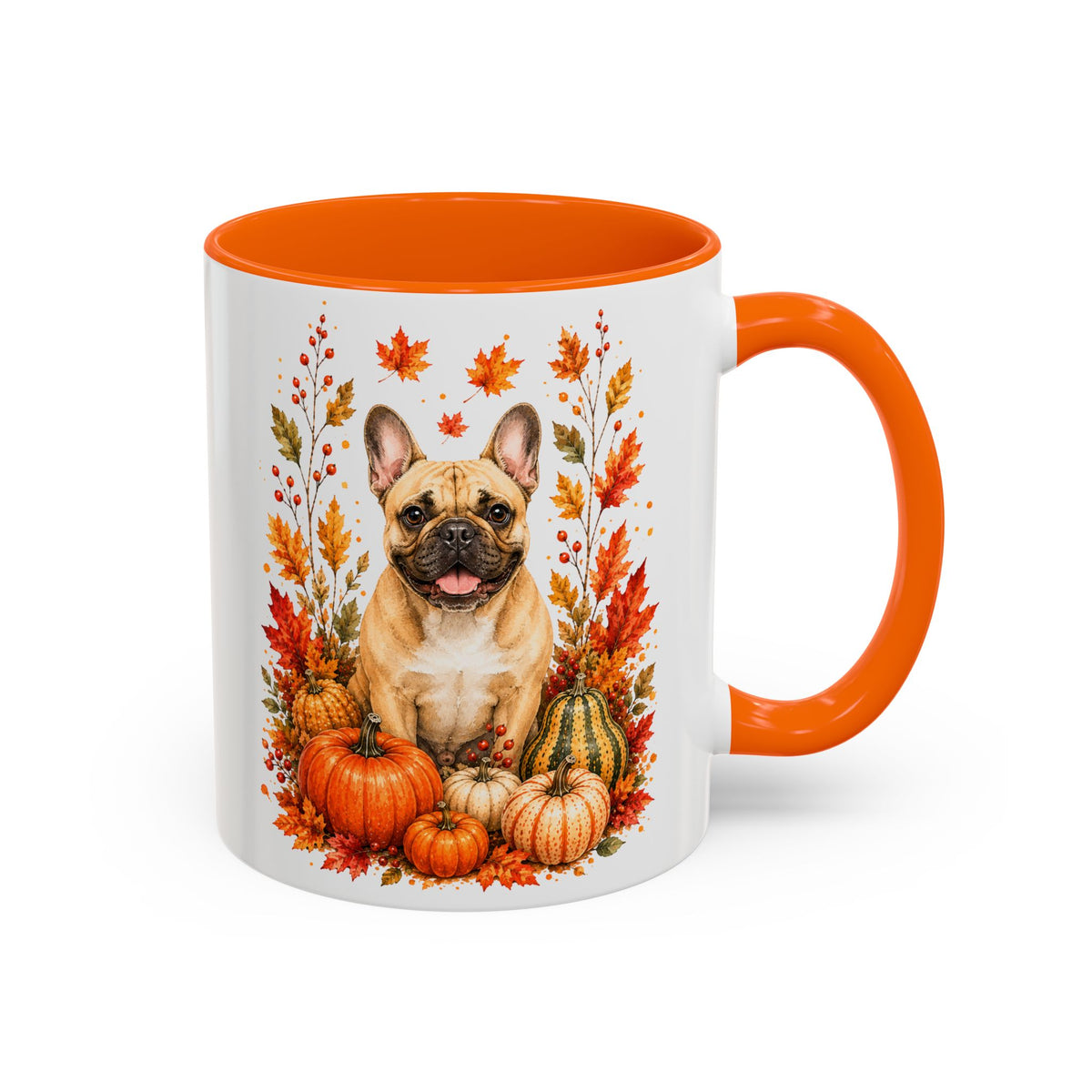 French Bulldog Fall Coffee Mug