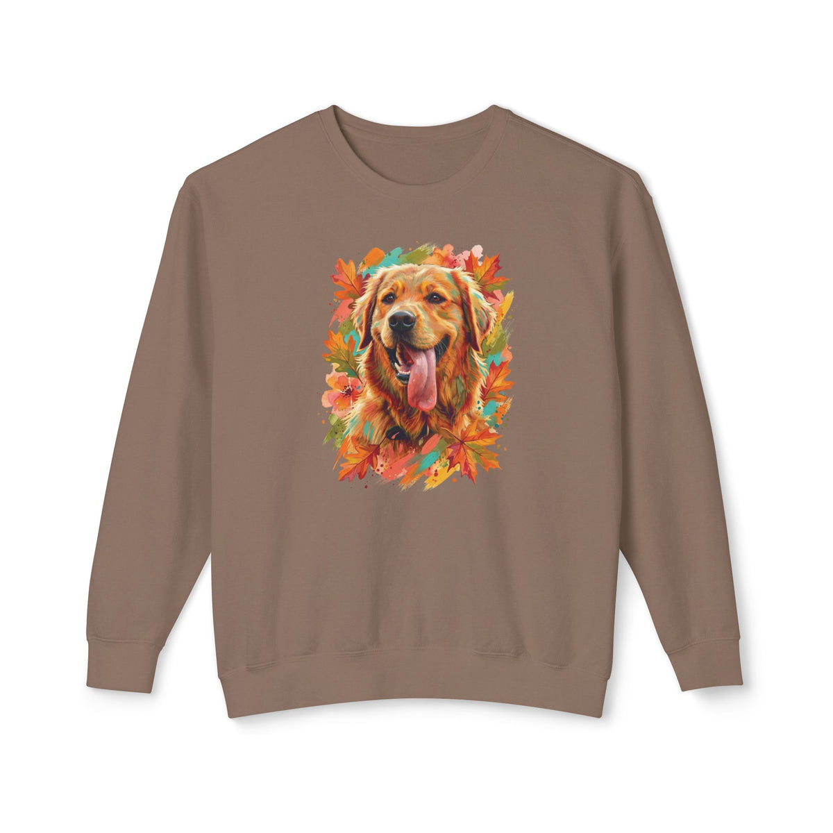 Custom Fall Pet Portrait Sweatshirt