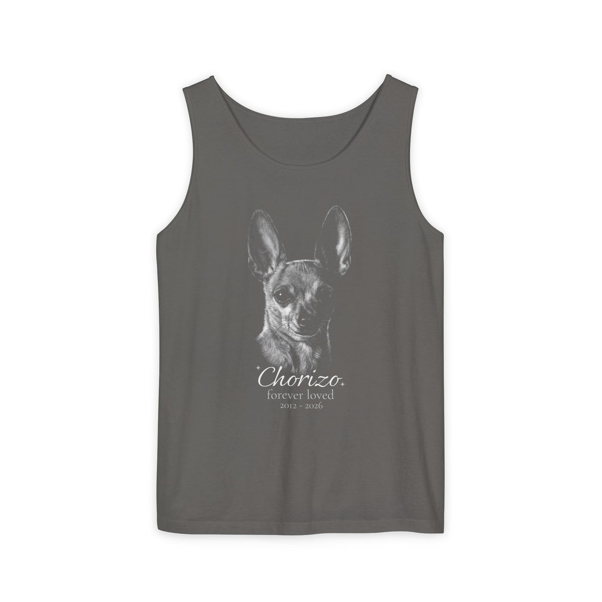 Custom Memorial with Name and Dates Tank