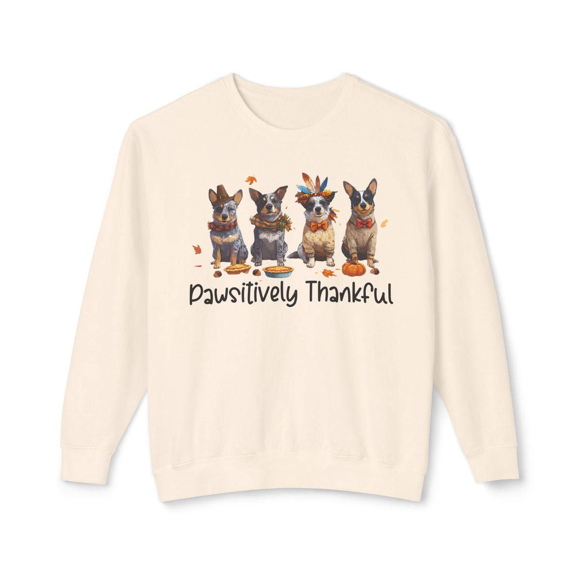 Blue Heeler Thanksgiving Sweatshirt
