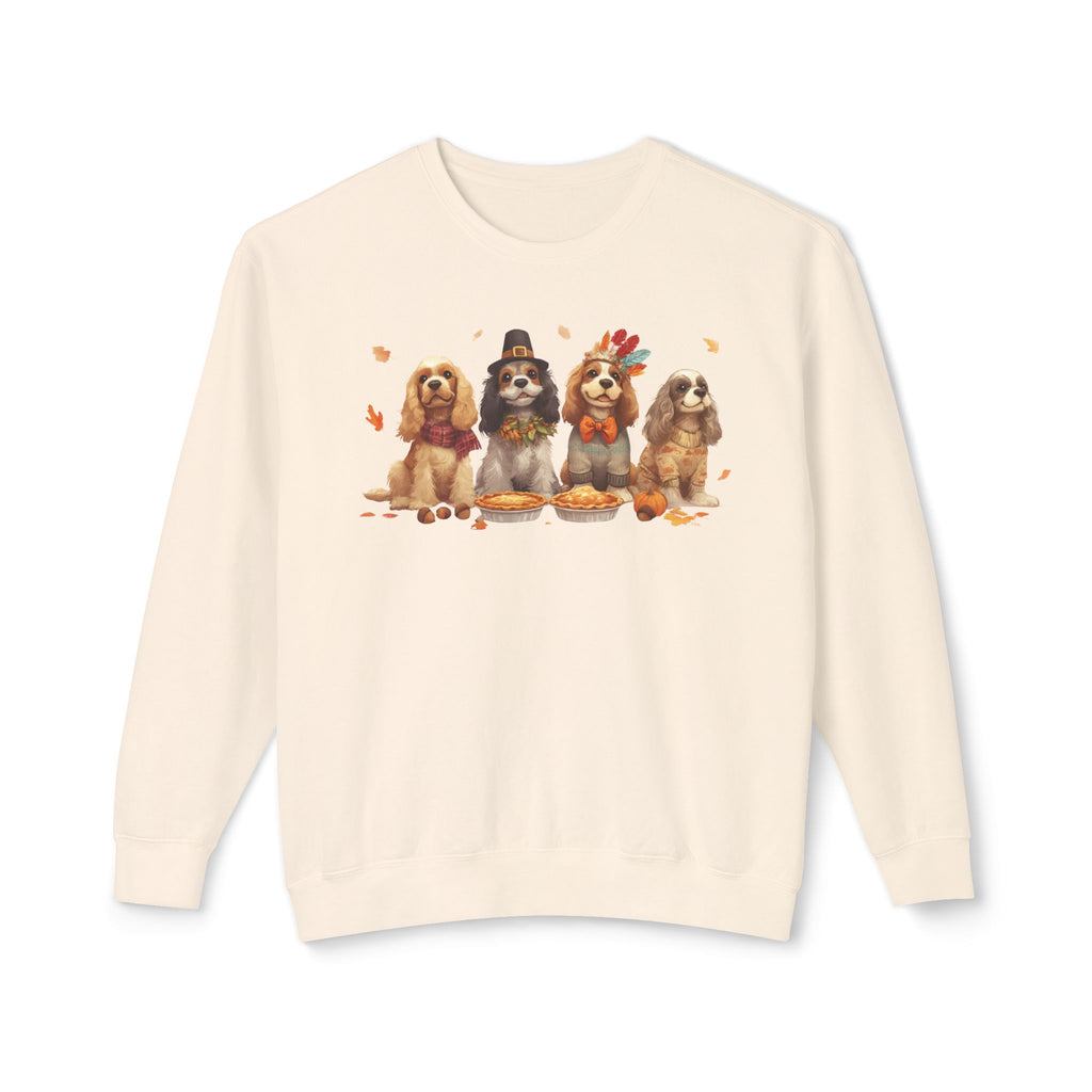 Cocker Spaniel Thanksgiving Sweatshirt