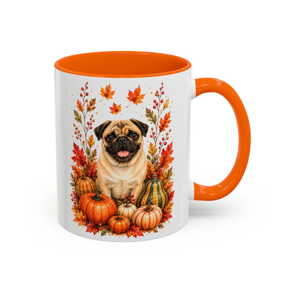 Pug Fall Coffee Mug