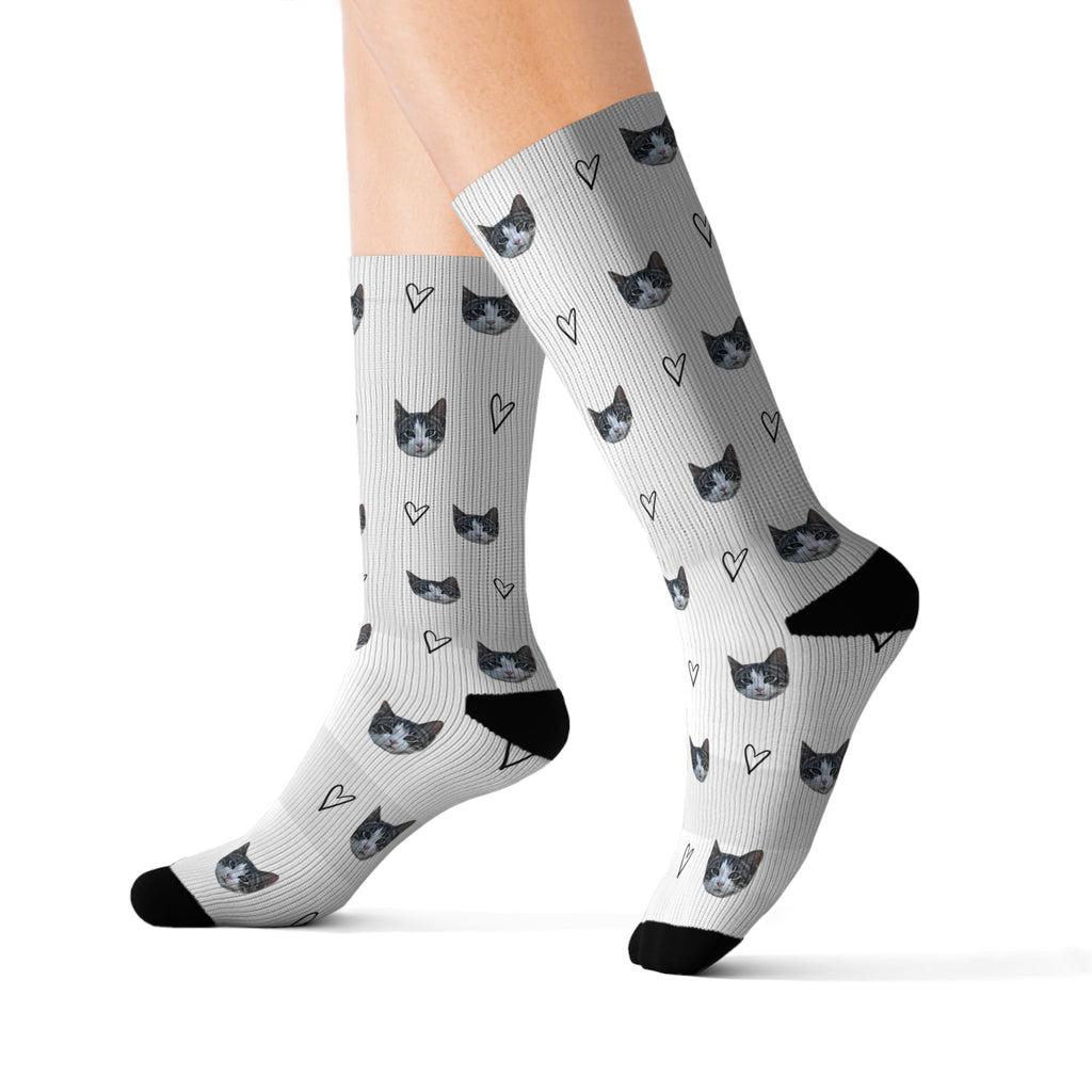 Custom Pet Photo Socks