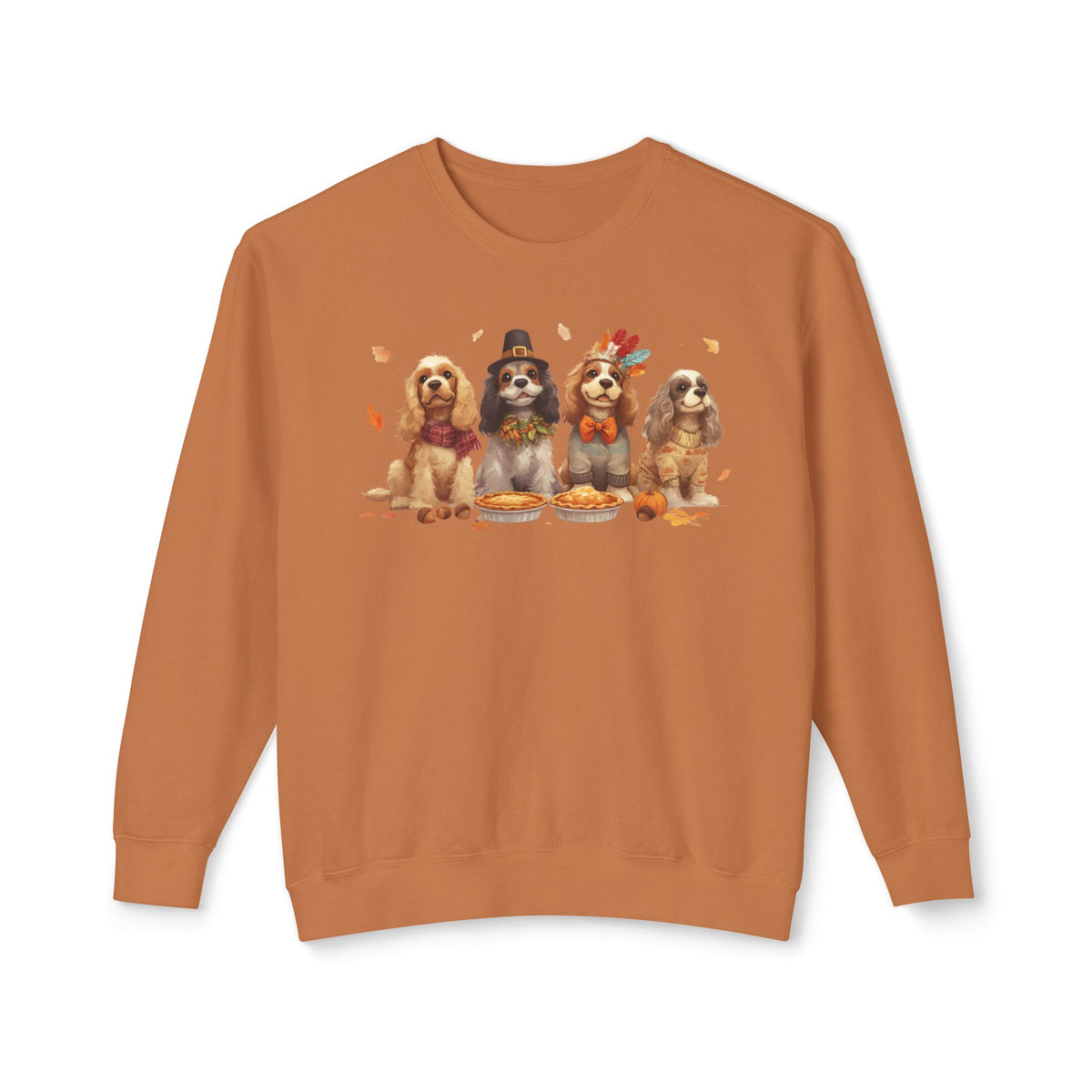 Cocker Spaniel Thanksgiving Sweatshirt