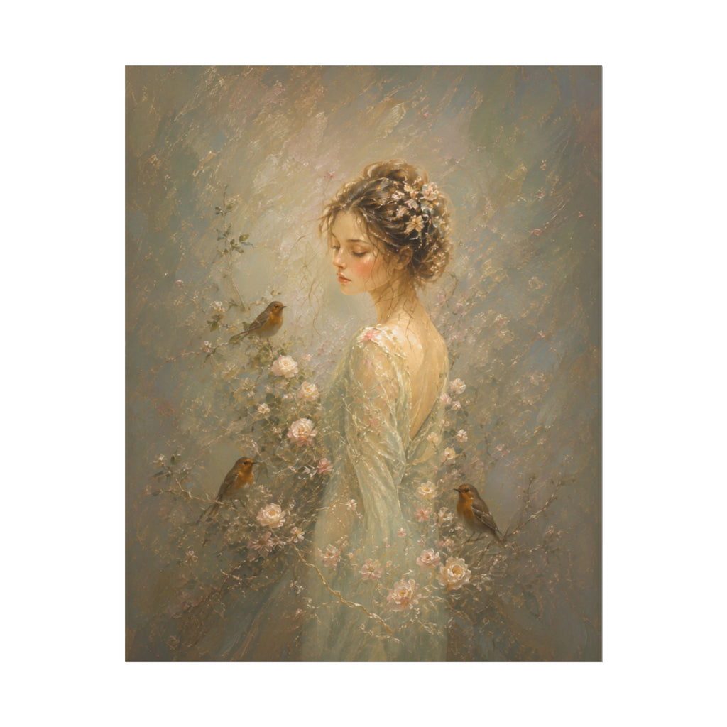 Robin Bird Wall Art Print