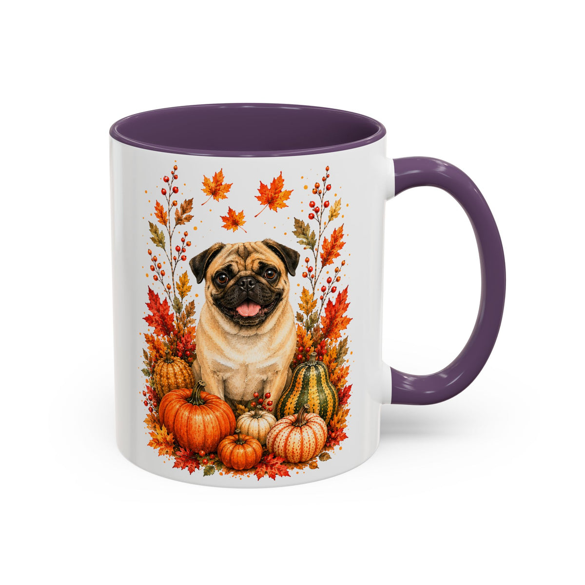 Pug Fall Coffee Mug