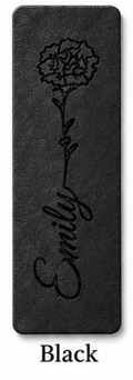 Personalized Birth Flower Magnetic Bookmark