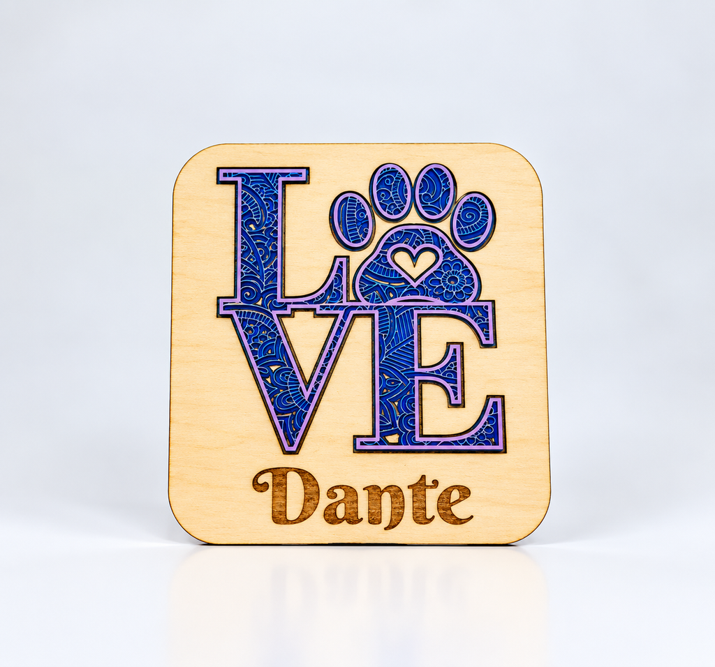Personalized Dog Name Sign