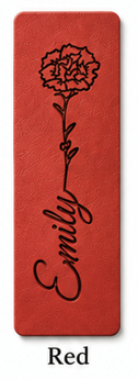 Personalized Birth Flower Magnetic Bookmark