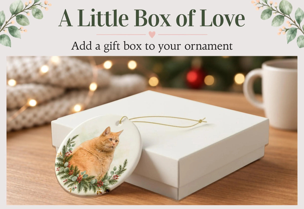 Custom Pet Photo Christmas Ornament