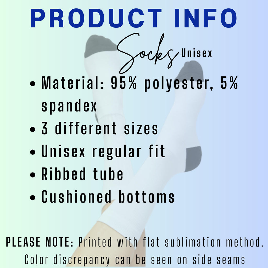 Custom Pet Photo Socks