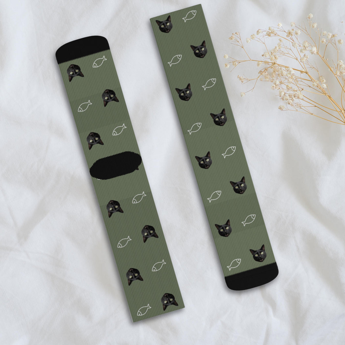 Personalized Cat Socks