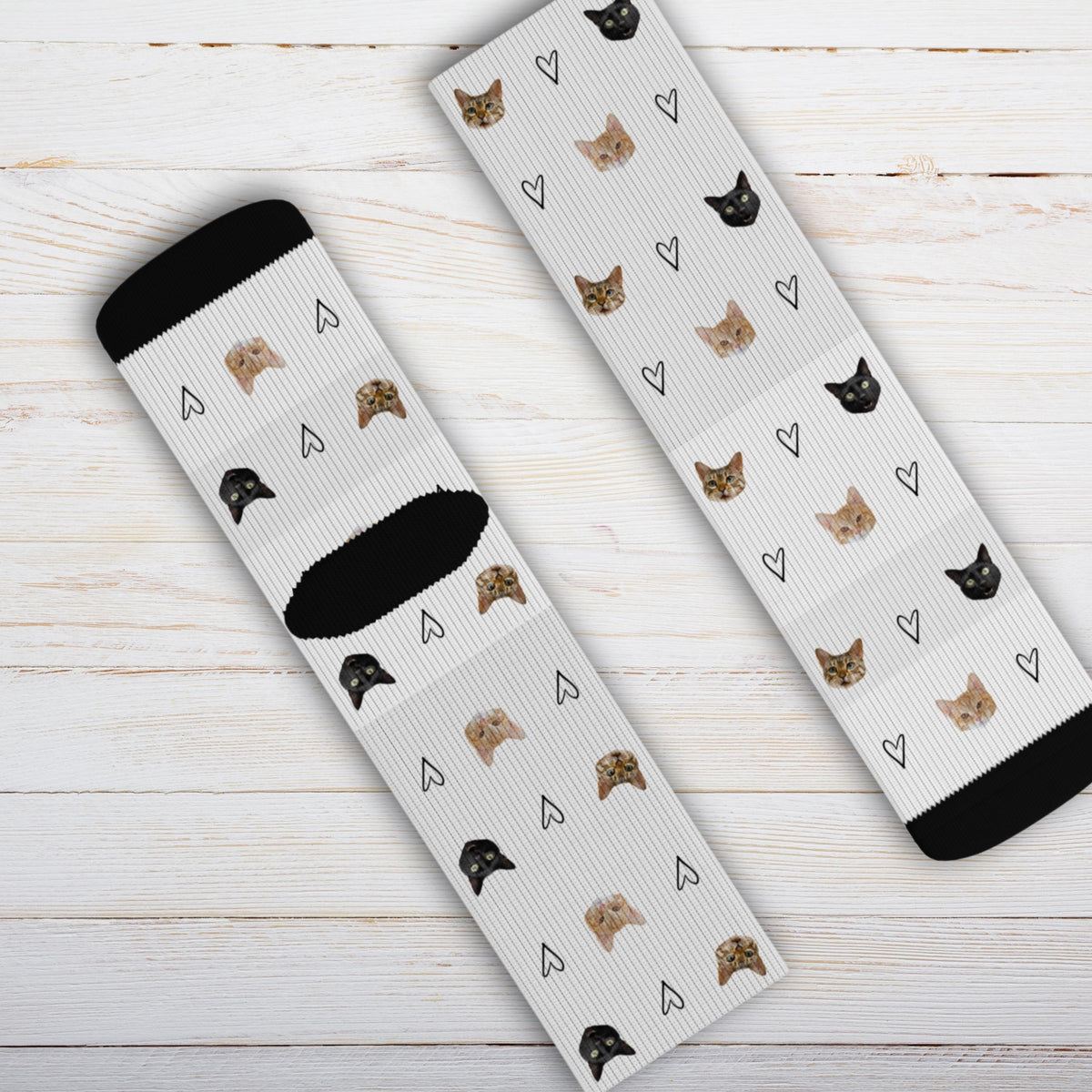 Custom Pet Photo Socks