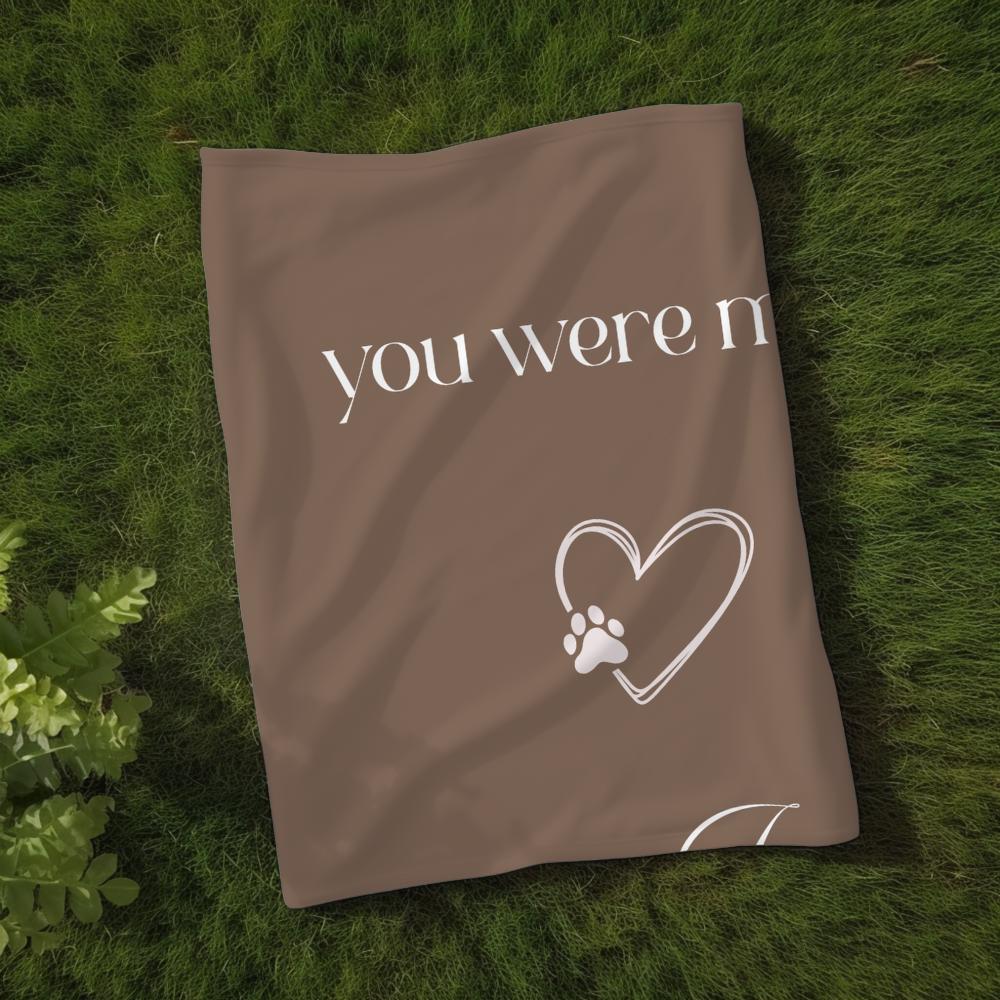 Personalized Cat Memorial Blanket