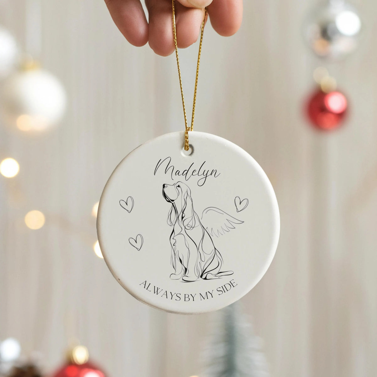 Cocker Spaniel Memorial Ornament